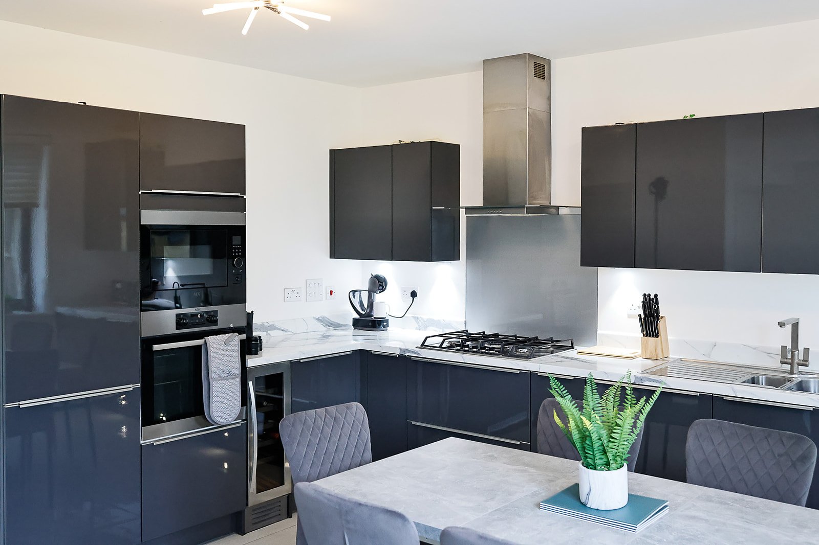 Modern kitchen interior